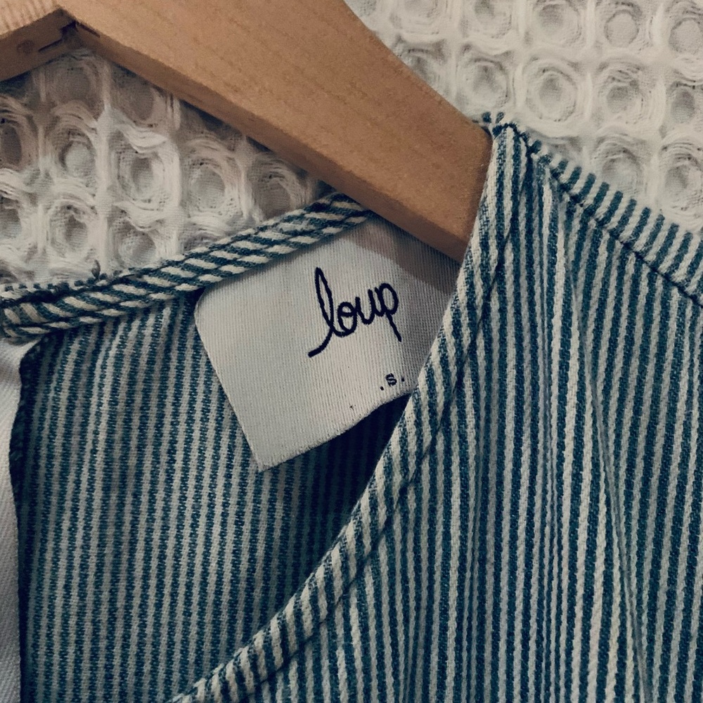 Loup pinstripe dress
